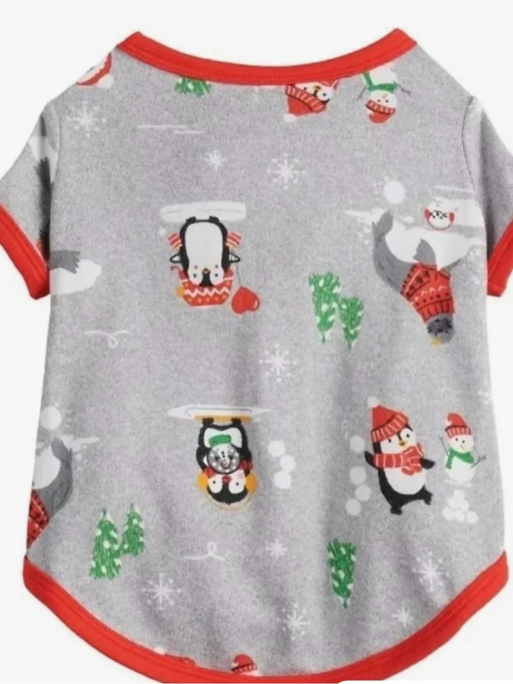 Jammies for Families Large Holiday Dog Tee